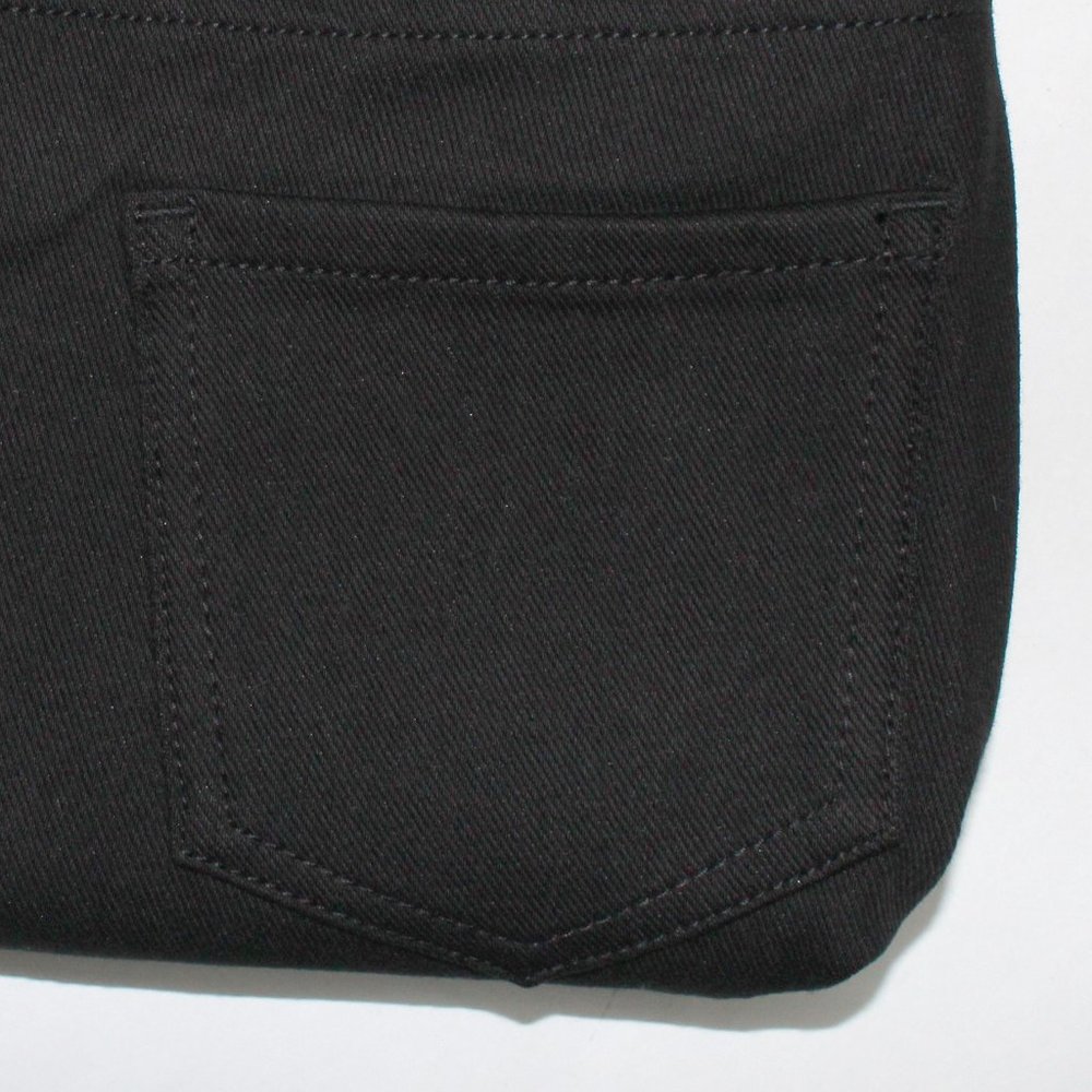 Time and Tru Black Mid Rise Fitted Stretch Capri Jeggings for Women Size XS 0-2 - Picture 10 of 10